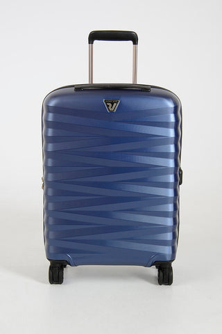ZETA Cabin Trolley 55cm 4W Blue