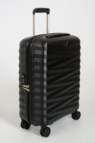 ZETA Cabin Trolley 55cm 4W Black