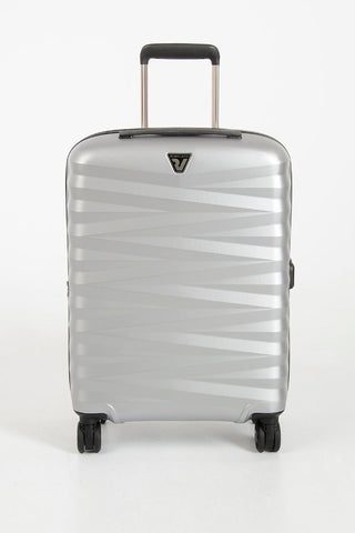 ZETA Cabin Trolley 55cm 4W Silver