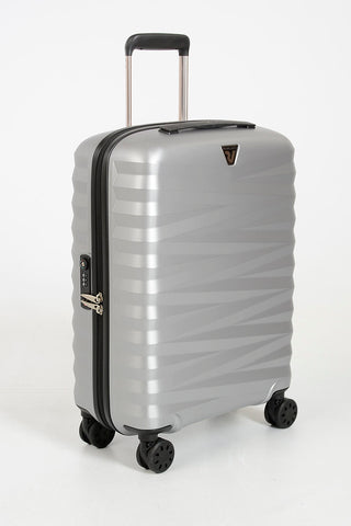ZETA Cabin Trolley 55cm 4W Silver