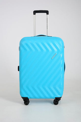 ZIGGZAGG Medium Trolley 67cm 4W Spring Blue