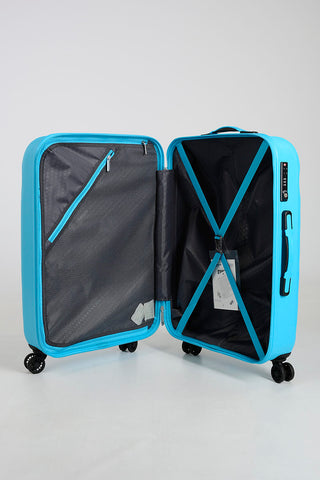 ZIGGZAGG Medium Trolley 67cm 4W Spring Blue