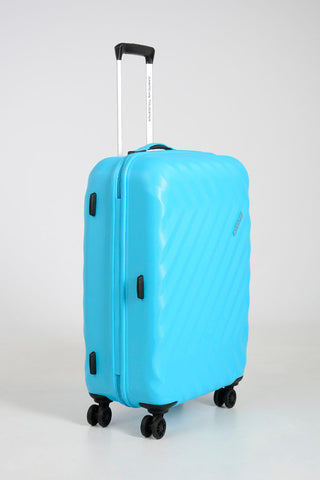 ZIGGZAGG Medium Trolley 67cm 4W Spring Blue