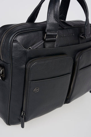 BLACK SQUARE Laptop/iPad Bag CONNEQU Black