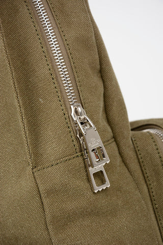 Canvas ROCKSTUD Backpack with VLTN Print