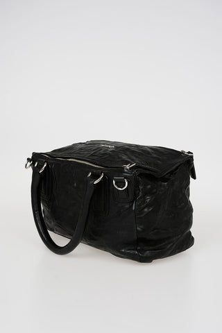 Leather PANDORA One Handle Bowler Bag