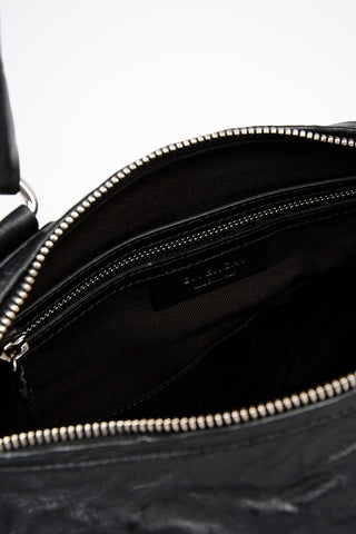 Leather PANDORA One Handle Bowler Bag