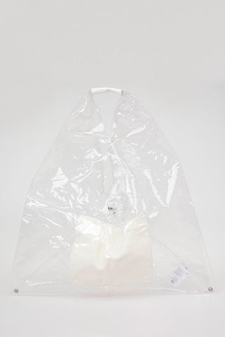 MM6 PVC 맥시 쇼핑백