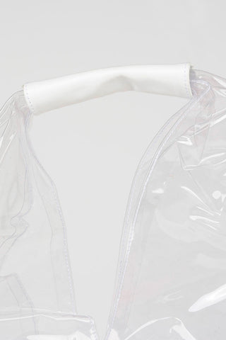 MM6 PVC 맥시 쇼핑백