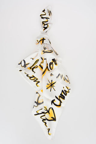 ZODIAC Printed Silk LE SCORPION Foulard