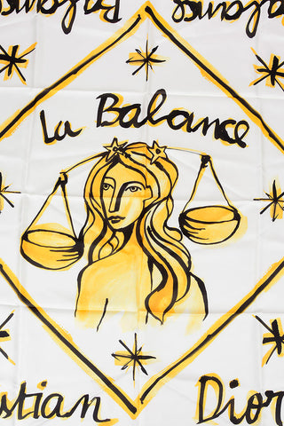 ZODIAC Printed Silk LE BALANCE Foulard
