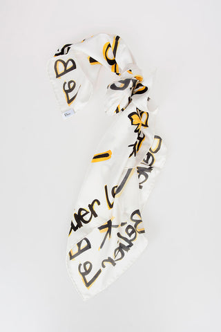 ZODIAC Printed Silk LE BELIER Foulard