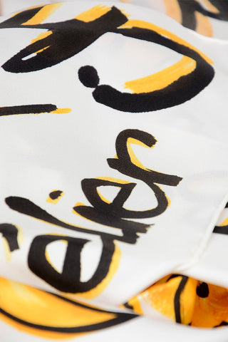 ZODIAC Printed Silk LE BELIER Foulard