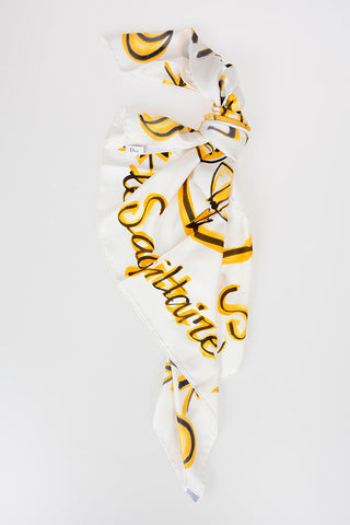 ZODIAC Printed Silk LE SAGITTAIRE Foulard