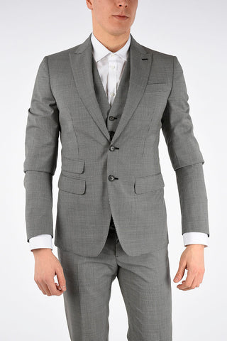 Checked Suit with Gilet
