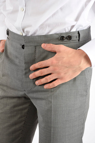 Checked Suit with Gilet