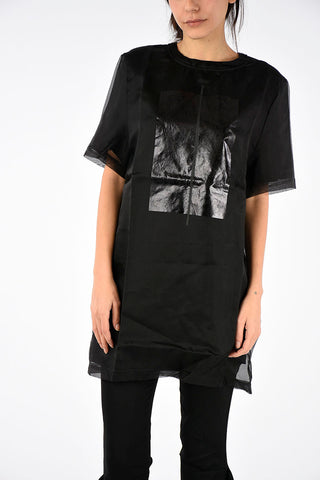 T-shirt in Seta 