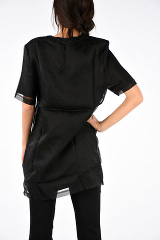 T-shirt in Seta 