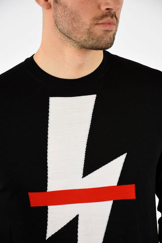 Wool lightning Sweater 