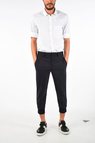Ankle Cuff SLIM FIT LOW RISE Trousers