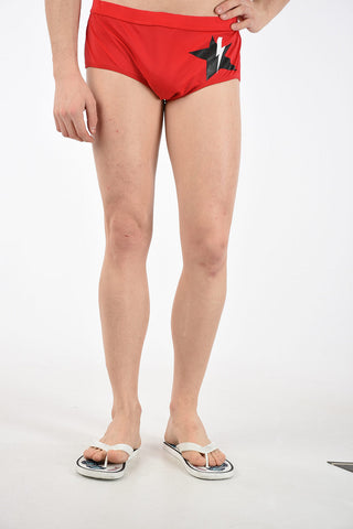 RE+BK+WH MAN KNIT BEACHWEAR