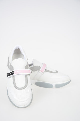 Low Sneakers with Velcro Closure