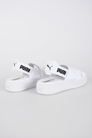 3cm fabric platform sandals