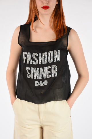 Silk Top with Jewel Embroideries