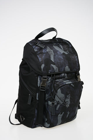 Camouflage Fabric Backpack