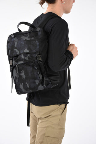 Camouflage Fabric Backpack