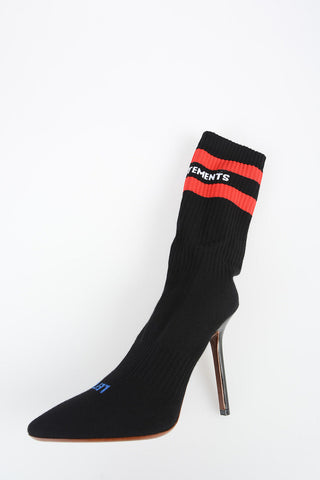 11cm Fabric Socks Boots