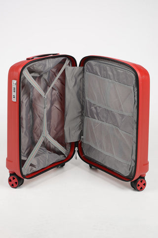 UNICA Cabin Trolley 55cm 4W Red