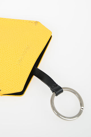 Leather Necklace Keyring