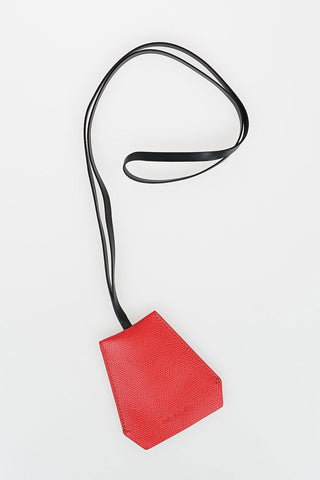 Leather Necklace Keyring