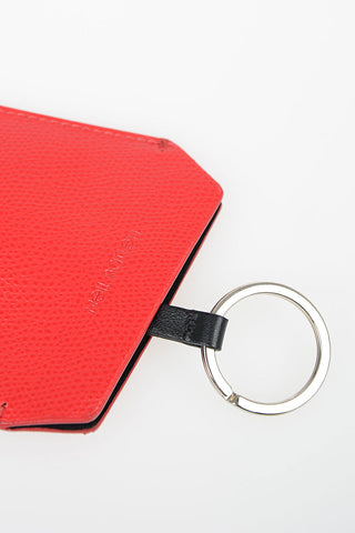 Leather Necklace Keyring