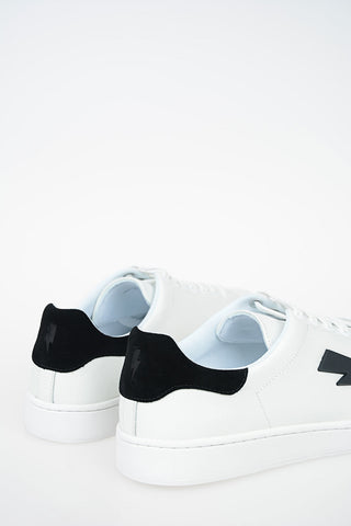 Leather TENNIS TRAINER THUNDERBOLT Sneakers