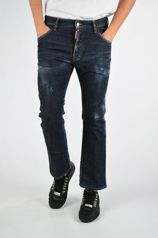 Jeans CROPPED FLARE aus Stretch-Denim 20cm