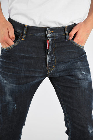 Jeans CROPPED FLARE aus Stretch-Denim 20cm