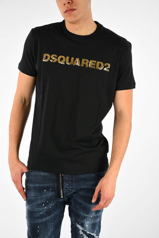 T-shirt LONG COOL FIT  with Sequins