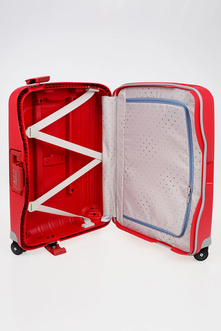 S'CURE Cabin Trolley 55cm 4W Red