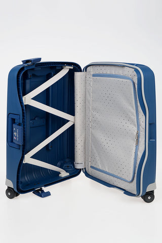 S'CURE Cabin Trolley 55cm 4W Blue