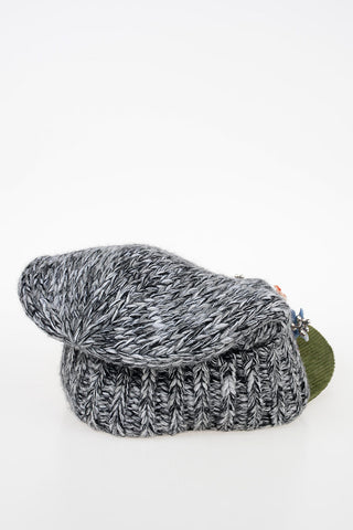 Baseball Hat with Jewels Details 