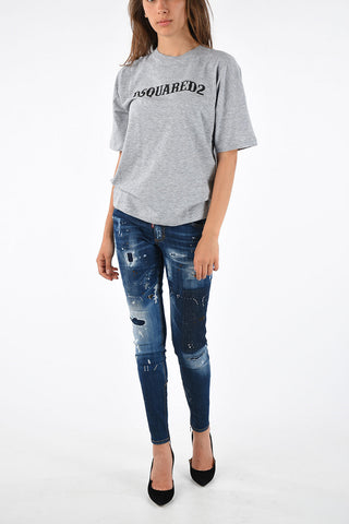 T-shirt LEISURE FIT Stampata