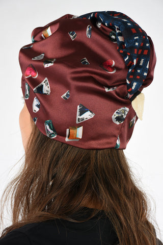 Reversible Silk JEWEL Turban