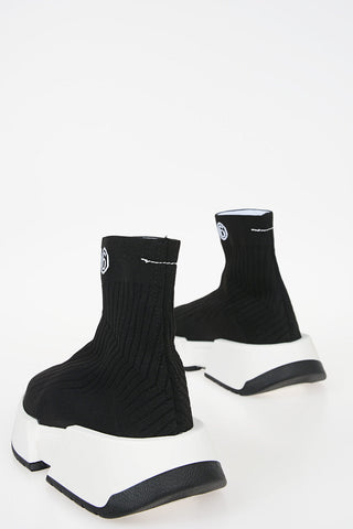 MM6 Platform Sock Sneakers 5cm