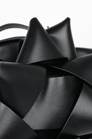 MM6 Leather COCKADE Shoulder Bag