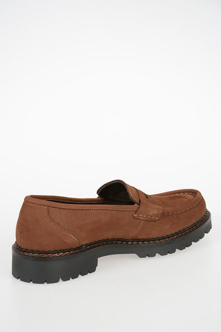Suede Leather NABUK Loafer 