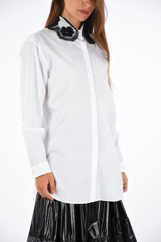 GENIUS lace neck blouse by SIMONE ROCHA 4