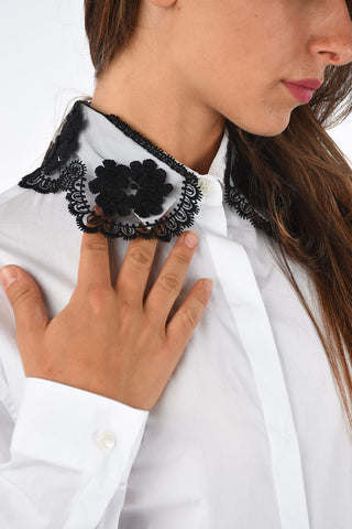 GENIUS lace neck blouse by SIMONE ROCHA 4