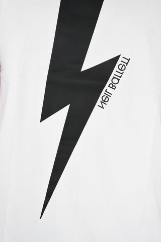 Round Neck LEATHER BOLT T-shirt